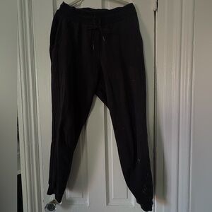 Lululemon Black Scuba Pants (bleach stains)